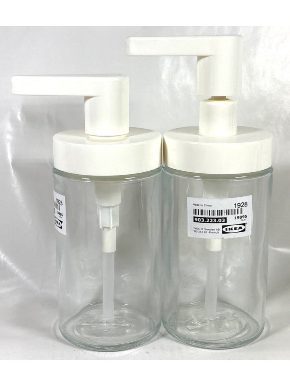 IKEA Tackan White Soap Dispenser Bottle 200 mL  / 7 oz 903.223.03